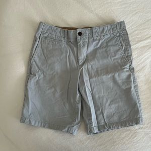 GAP Light Gray Men's Flat Front Shorts